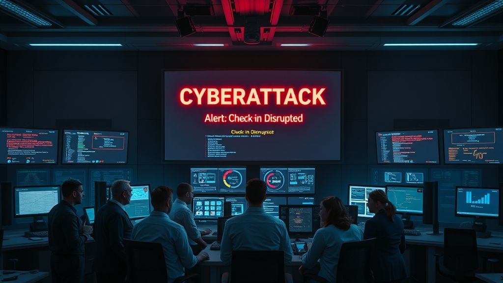 Cyberattack on Collins Aerospace check-in software disrupts major European airports