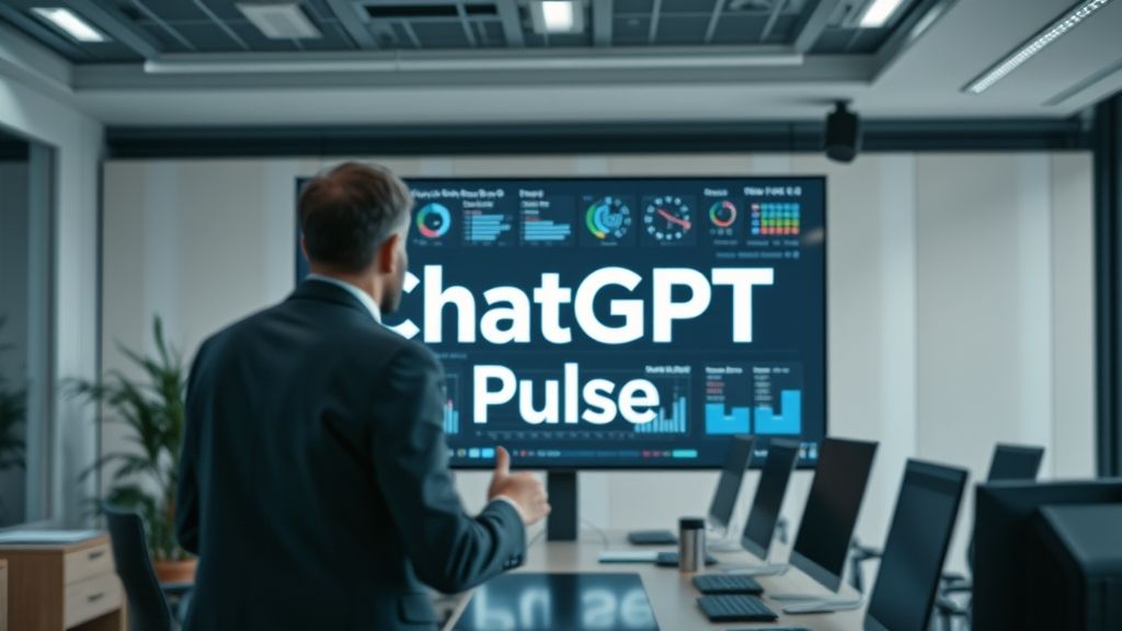 OpenAI launches ChatGPT Pulse: proactive daily briefings roll out to Pro mobile users