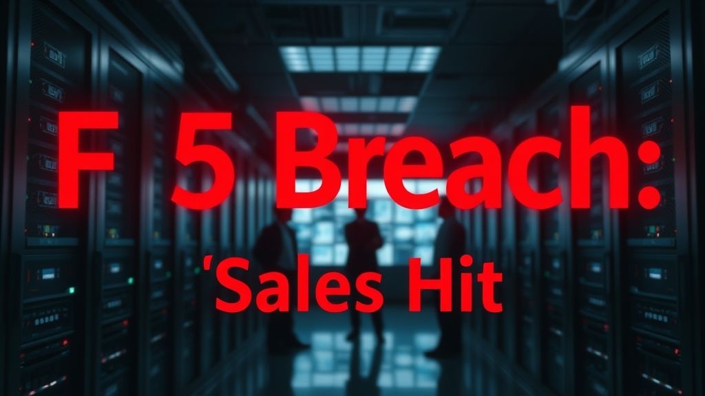 F5 warns sales hit after source code breach; shares slide 10%