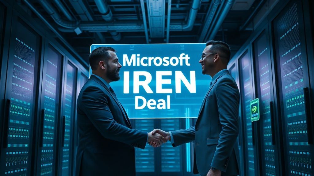 Microsoft inks $9.7B AI cloud deal with IREN to lock in Nvidia GB300 capacity