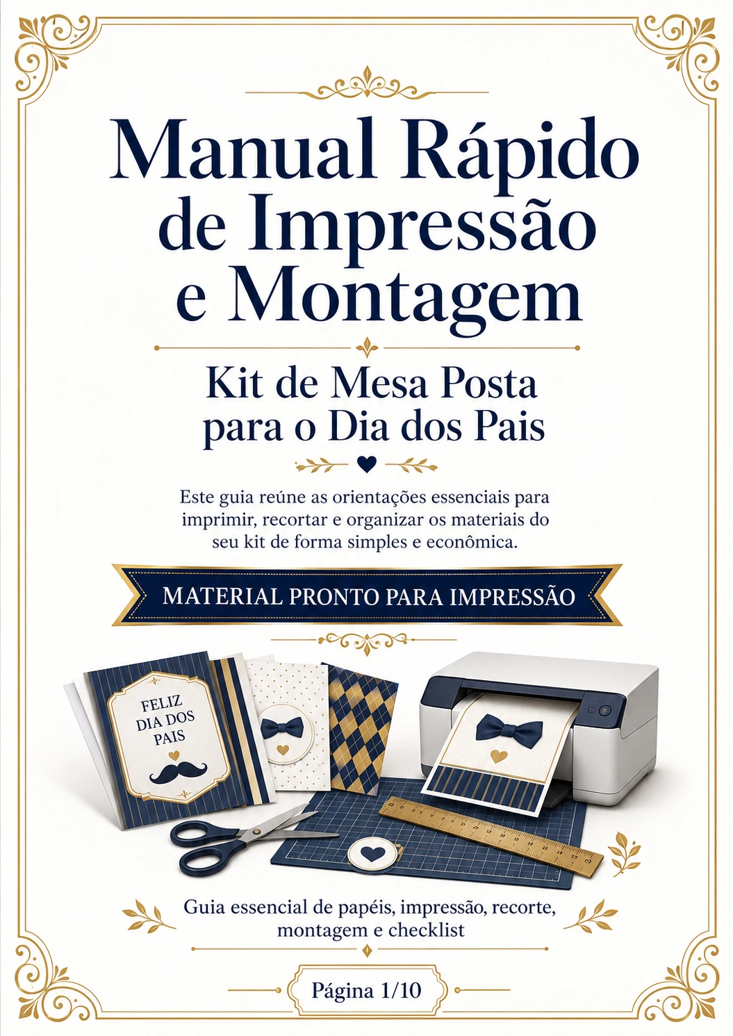 Manual de Impressão e Montagem