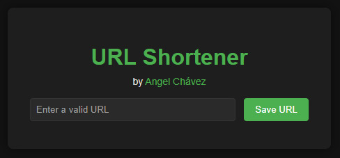 Development of a URL shortener service.
