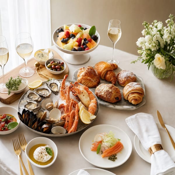 Brunch package spread