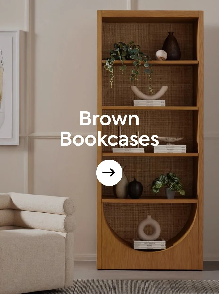 Brown Bookcases