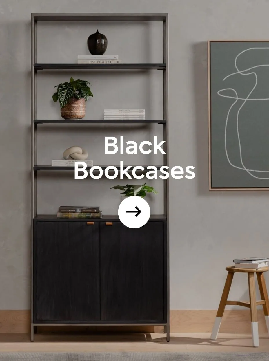 Black Bookcases