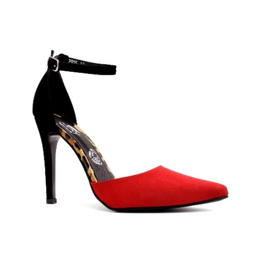 CH2305 Tacones de verano estilleto combinado correa tacon delgado