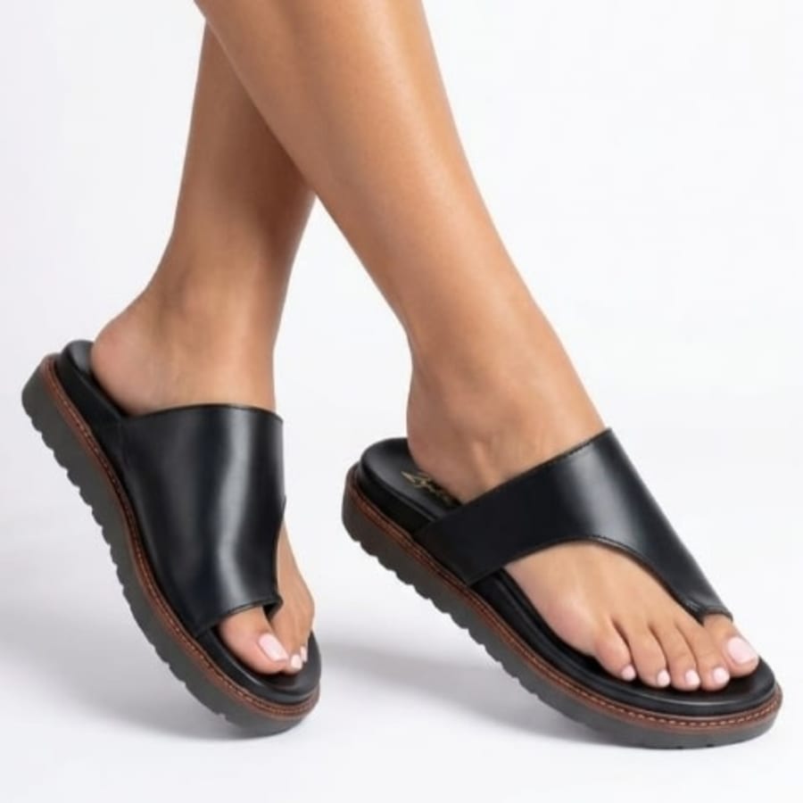 MA851 Sandalias casual para dama pata de gallo