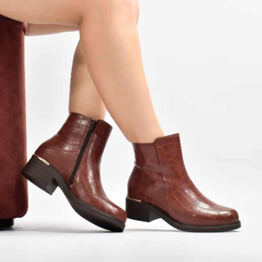 MA2400 Botines cortos de otoño para dama