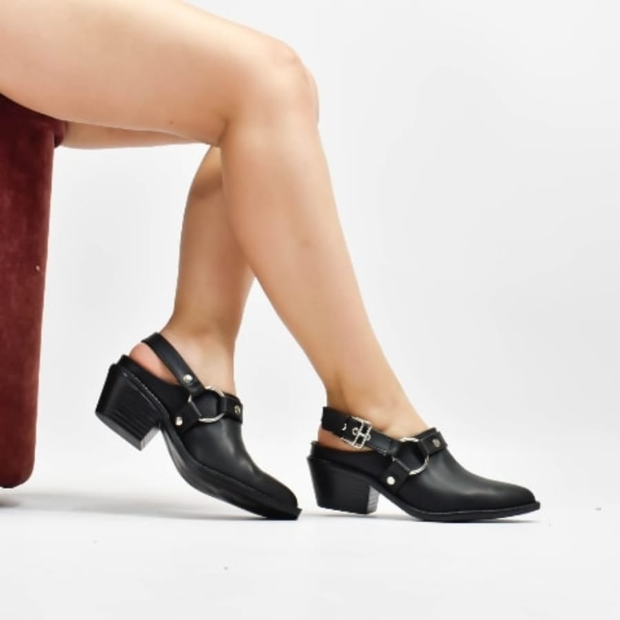 RU8751 Botines tipo vaquero para dama