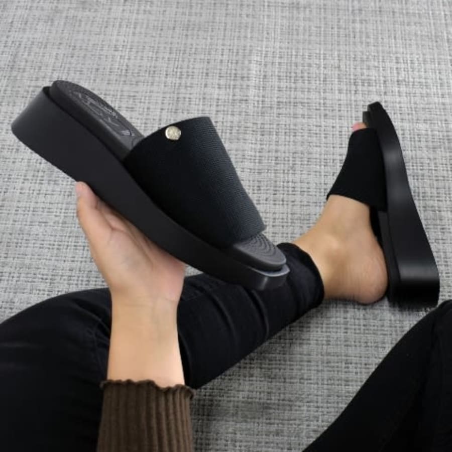 DD68183 Plataformas de verano de bajo 4 cm