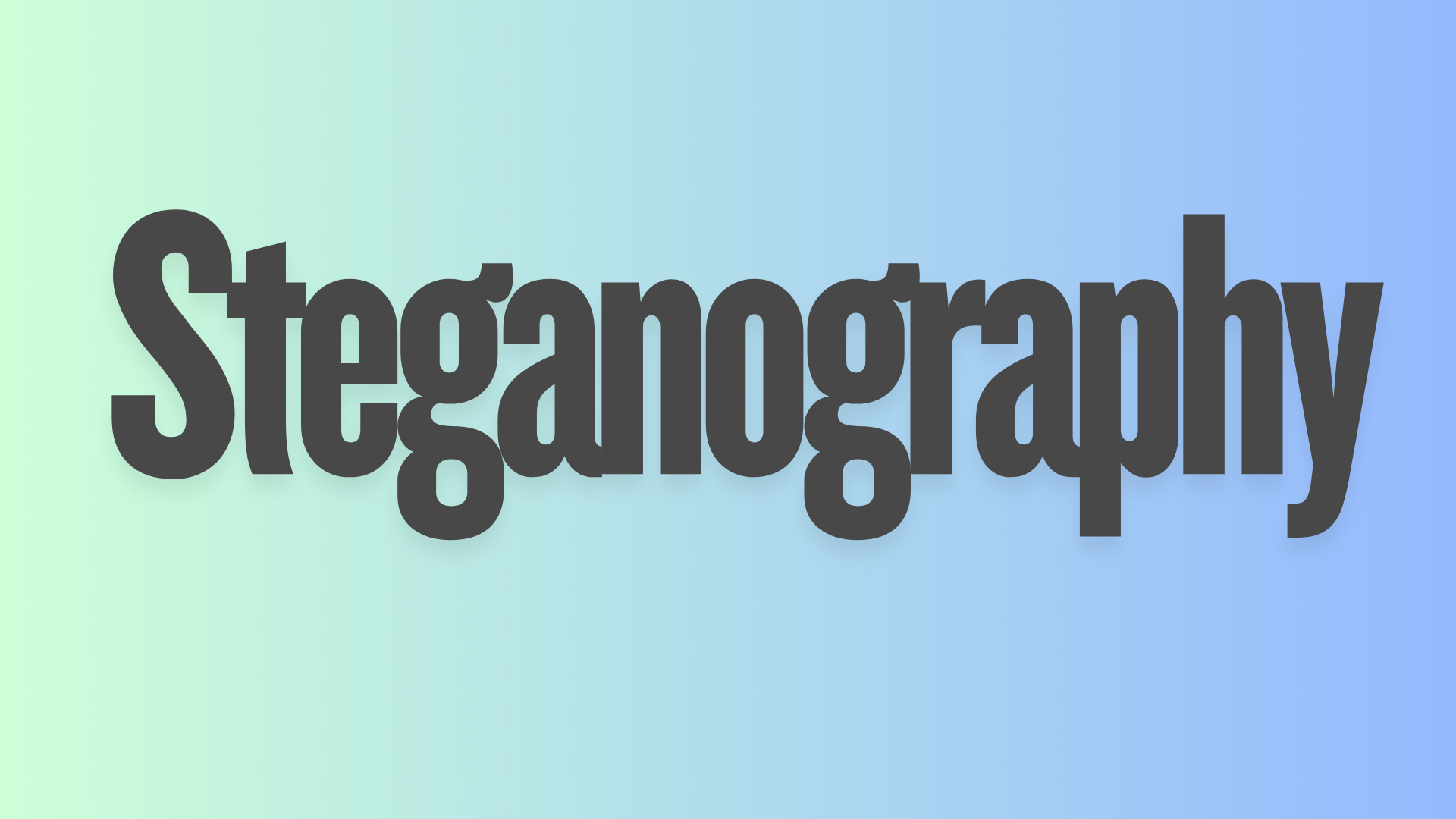 Steganography Tool Screenshot
