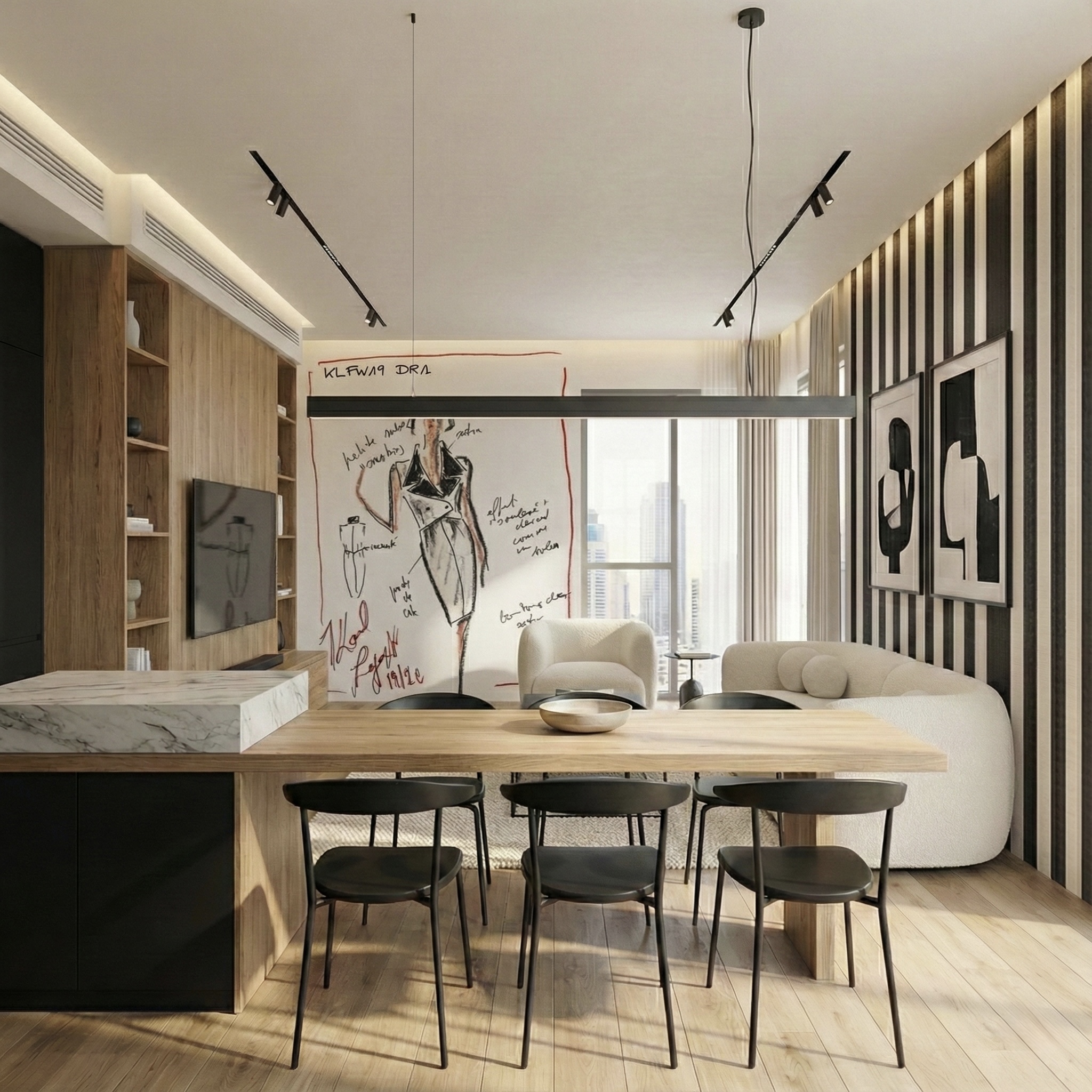 Natural Wood Accents