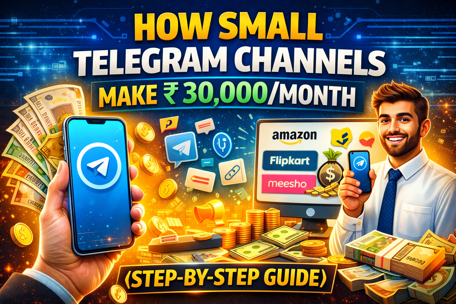 How Small Telegram Channels Make ₹30,000/Month (Step-by-Step Guide for 2026)