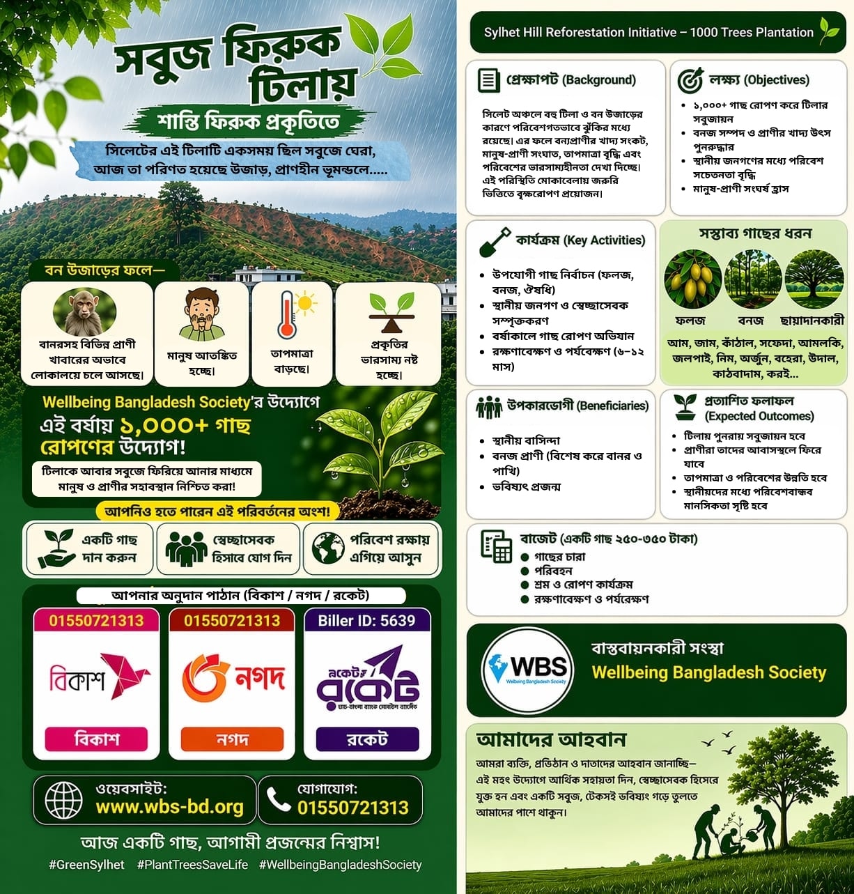 Plant My Tree, Build Green Bangladesh – 2026