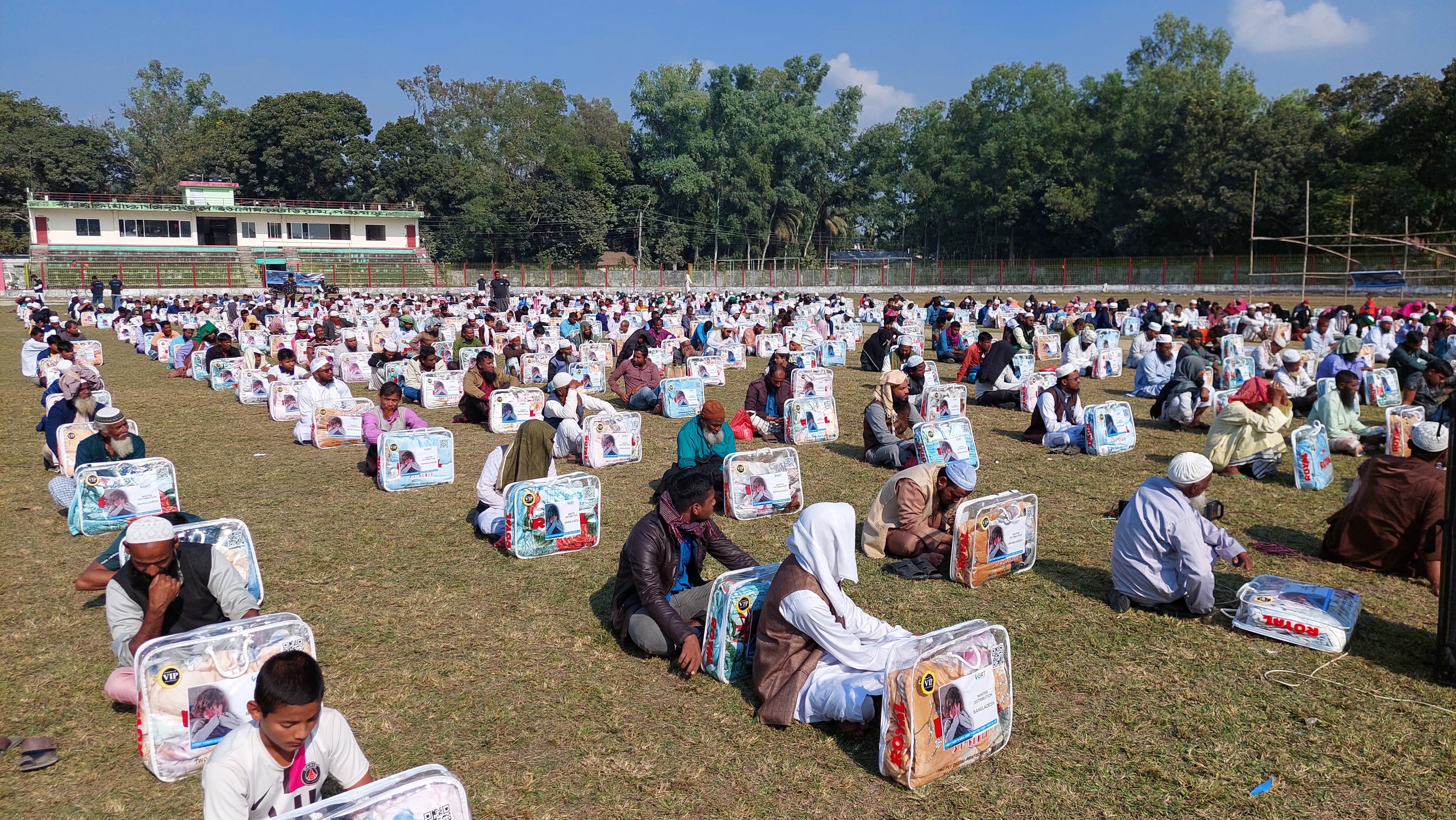 Winter Clothing Distribution 