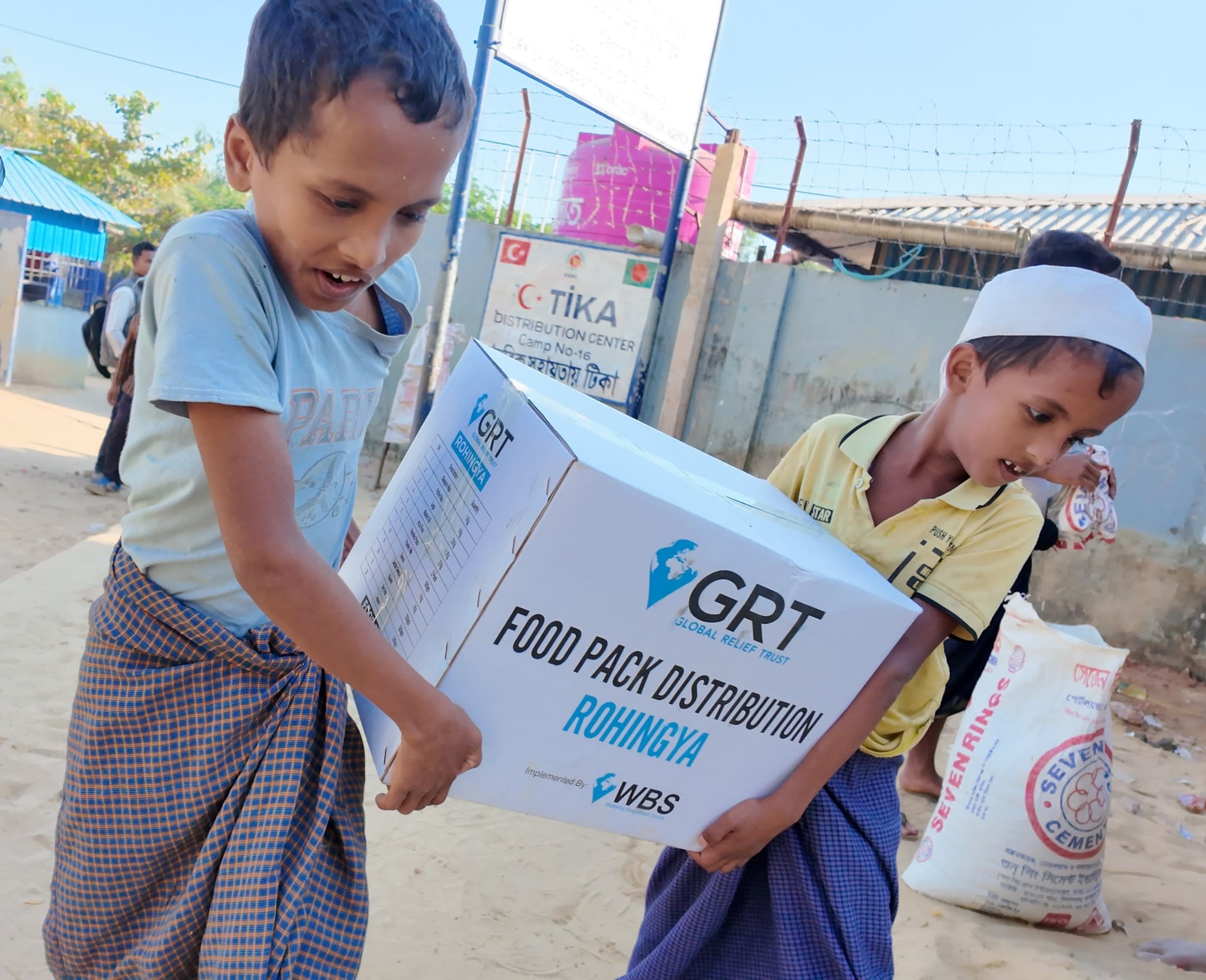 Rohingya Food Pack Distribution