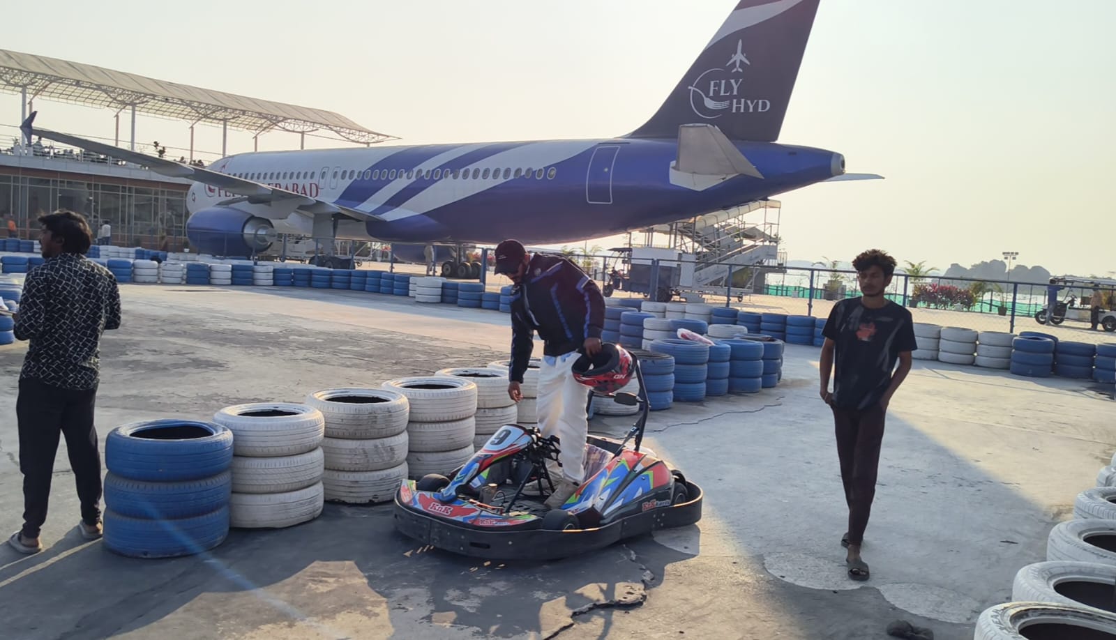 Memory from FLY HYDERABAD at HYDERABAD: unique entertainment and dining destination featuring Hyderabad’s first-ever aircraft restaurant.