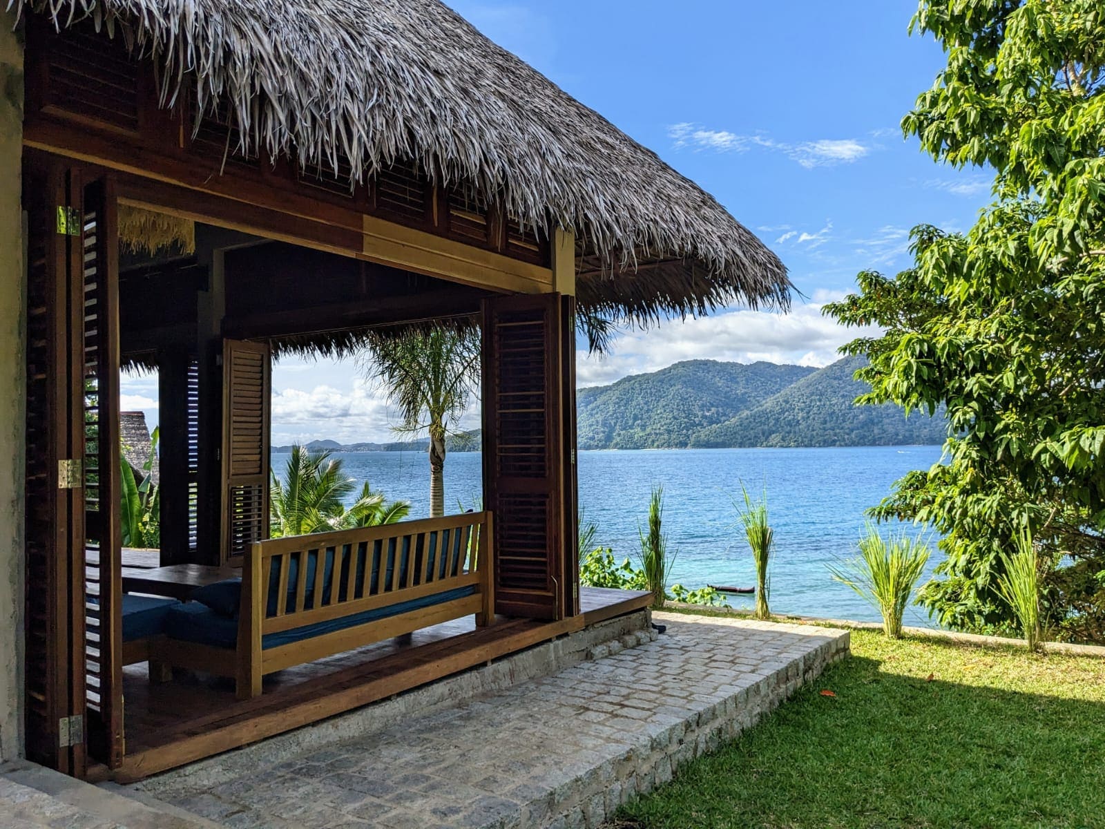 Corner view Villa Makiland