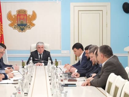 Совещание под руководством главы Махачкалы Юсупа Умавова