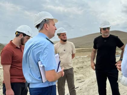 Врио главы Минприроды Дагестана изучил темпы строительства новых мусоросортировочных комплексов