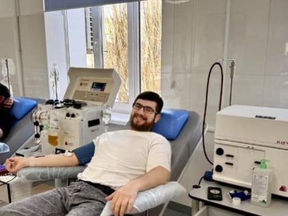 Активисты ЛДПР сдали кровь