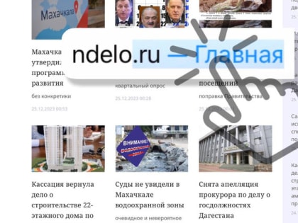 За год более двух млн просмотров у материалов сайта ndelo.ru