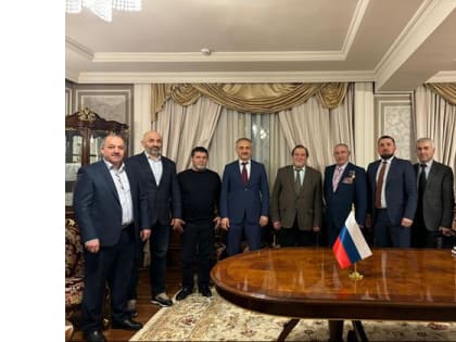 Шамиль Омаров в составе дагестанской делегации встретился с послом РФ в Узбекистане