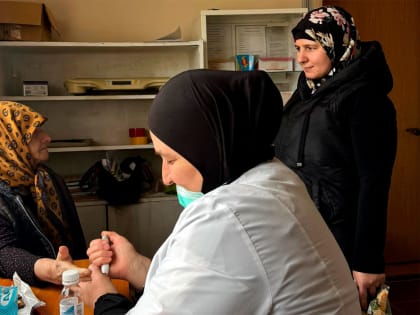 Бригада центральной районной больницы Цунтинского района провела выездной медосмотр