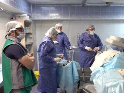 Впервые в Дагестане. Врачи РКБ им.А.В.Вишневского в Дагестане внедрили новейшую методику лечения критической ишемии нижних конечностей