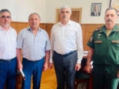 Семье погибшего в ходе СВО Рустама Мирзаева вручили орден Мужества (посмертно) в Новолакском районе