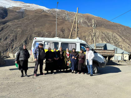 Пожилые жители Рутульского района получают лечение в рамках проекта «Демография»