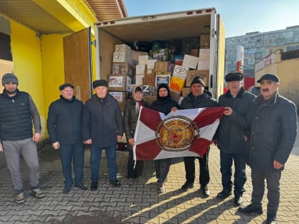 Совет ветеранов Махачкалы организовал отправку очередной партии гуманитарной помощи для участников специальной военной операции
