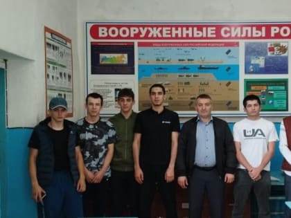 Очередная группа призывников из Казбековского района отправилась в Республиканский сборный пункт