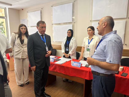 Дагестанская делегация наблюдает за выборами в Азербайджане