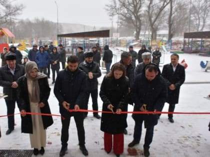 В Акушинском районе состоялось открытие нового детского сада