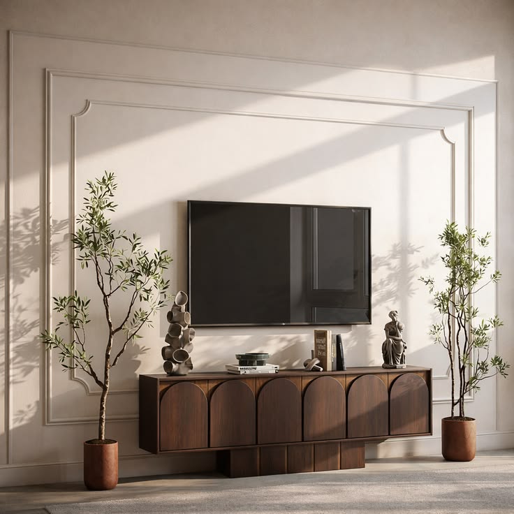 Minimalist TV Console
