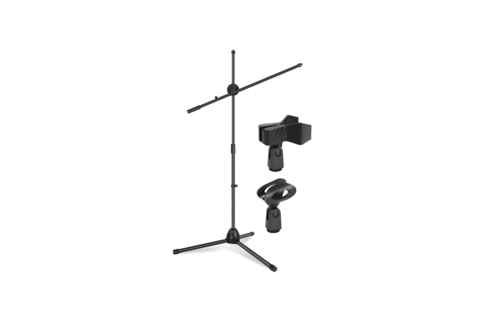 Mic Stand Heavy Duty Adjustable Dual Microphone Stand — image 1 of 3