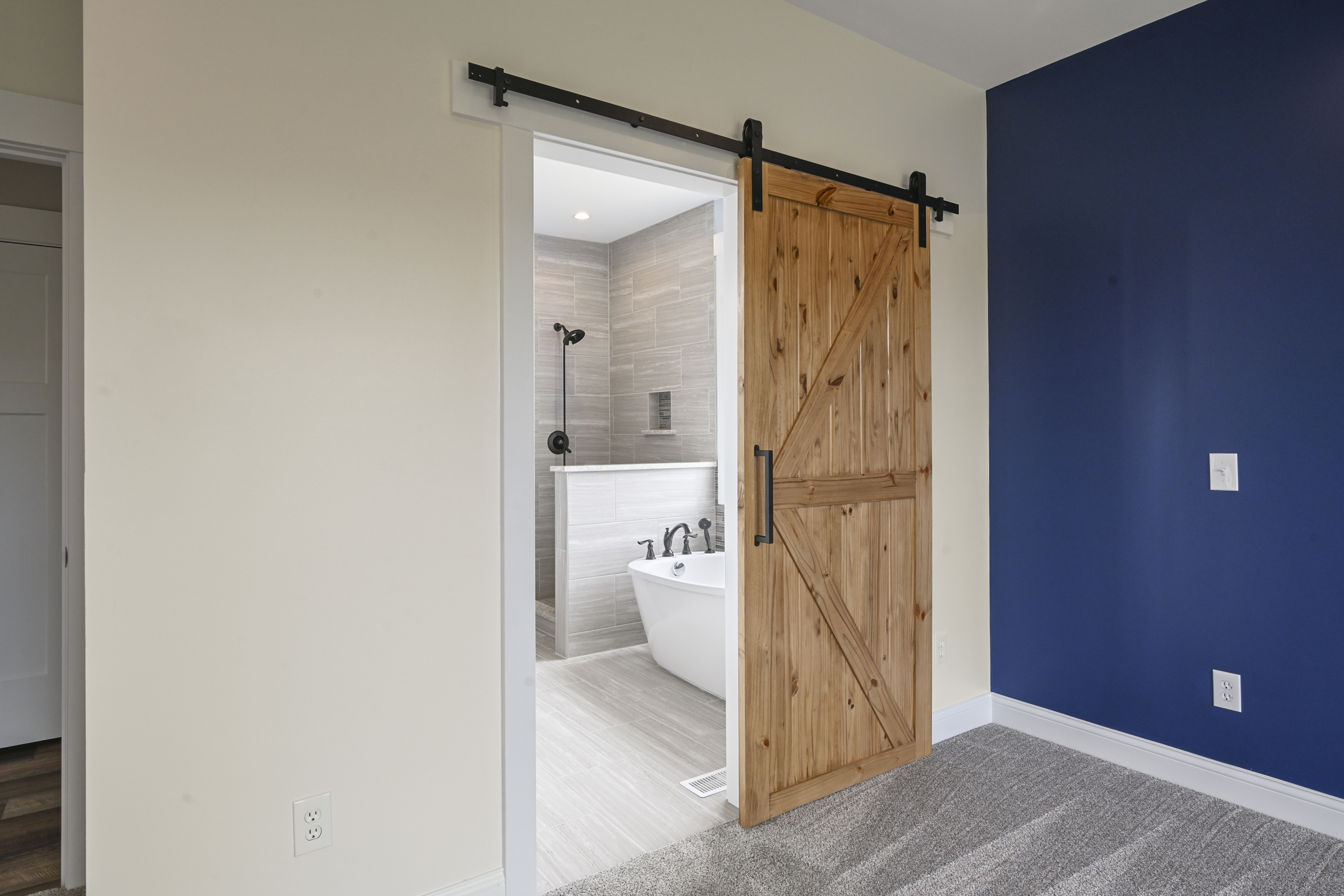 Custom millwork and woodwork throughout Larkin residence
