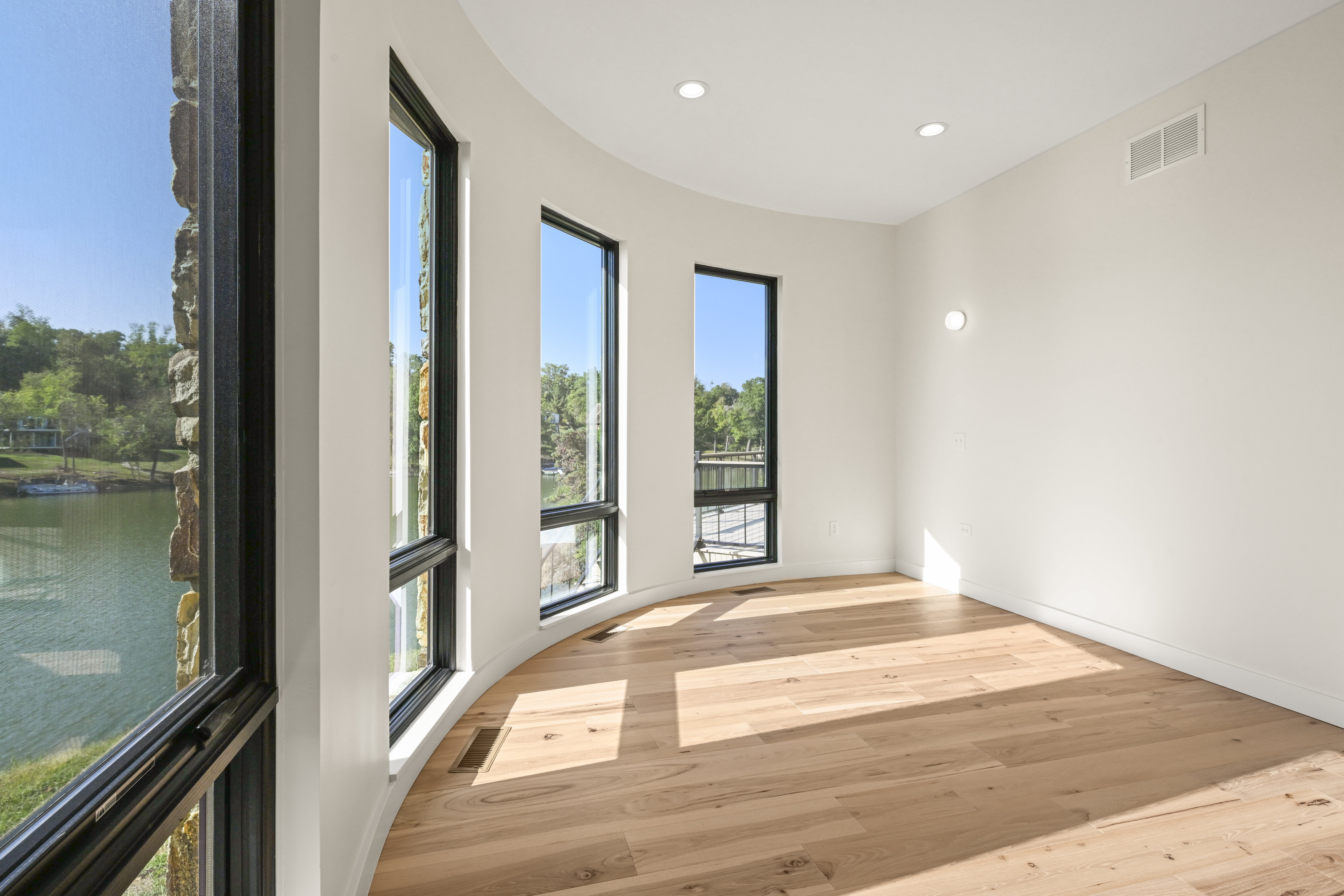 Custom trim and millwork detail in Perfect residence