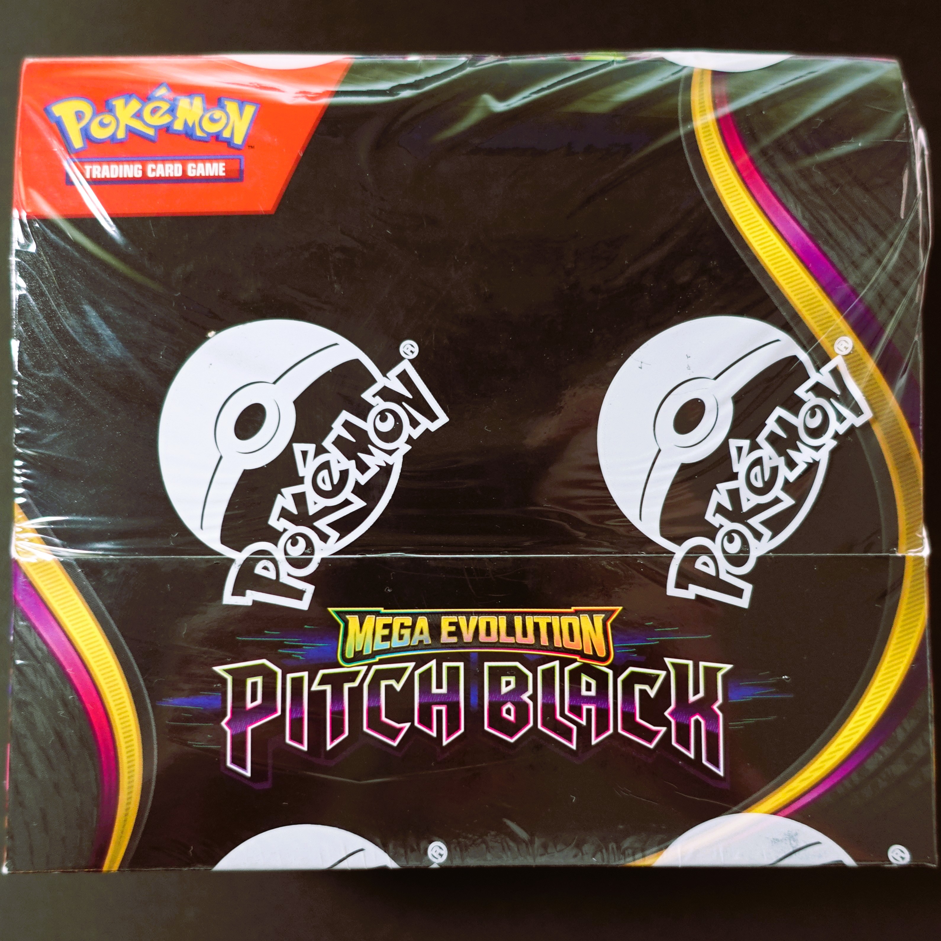 	Pokémon TCG: Mega Evolution – Pitch Black Booster Display (36 Booster) EN englisch versiegelt