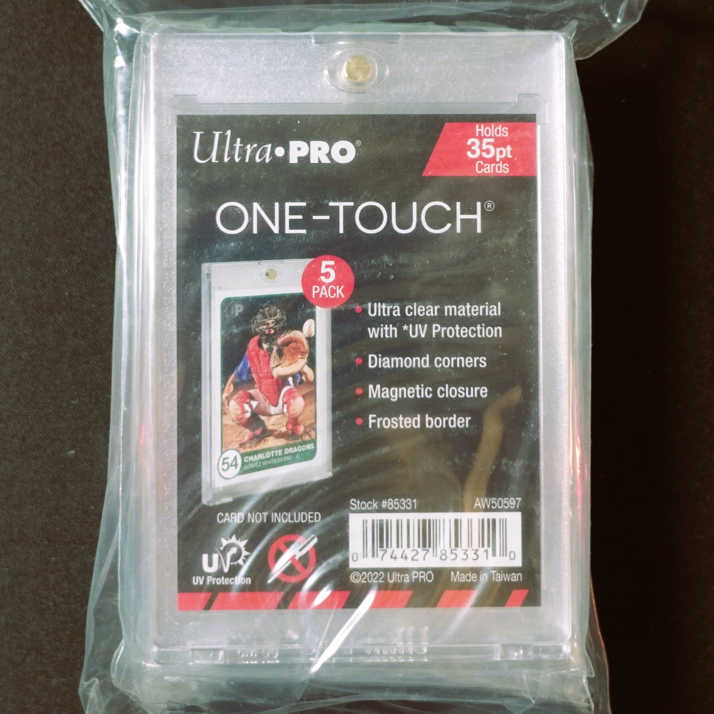 Ultra PRO 35PT UV ONE-TOUCH Magnetic Holder (5er Pack) englisch