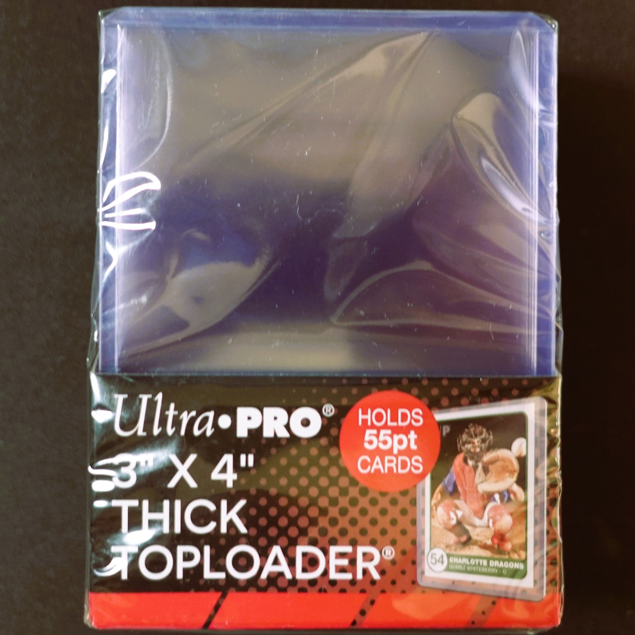 Ultra Pro 55pt Thick Top Loader (25 Stück) englisch