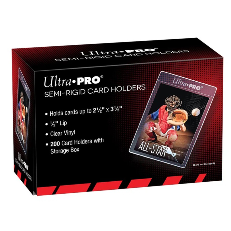 Ultra PRO Semi-Rigid 1/2" Lip Sleeves 200ct englisch
