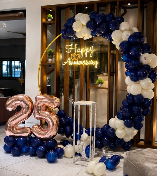 Blue and white combination theme