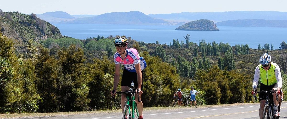 lake taupo cycle challenge map