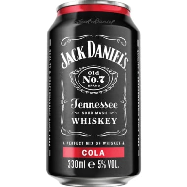 Jack Daniels Cola Can