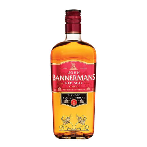 John Bannermans red seal whisky