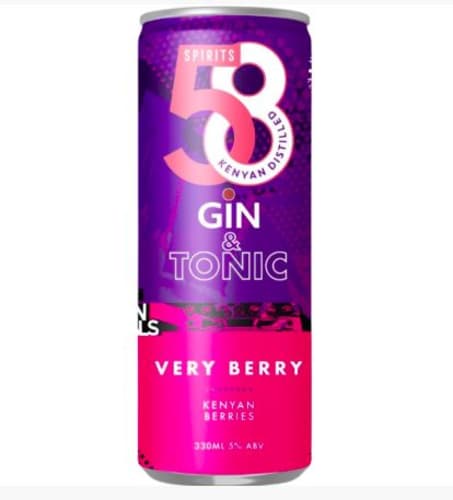 58 Gin & Tonic Very Berry