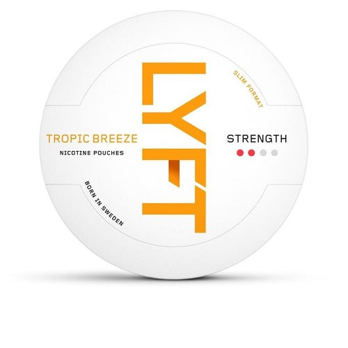Lyft Tropic Breeze Nicotine Pouches