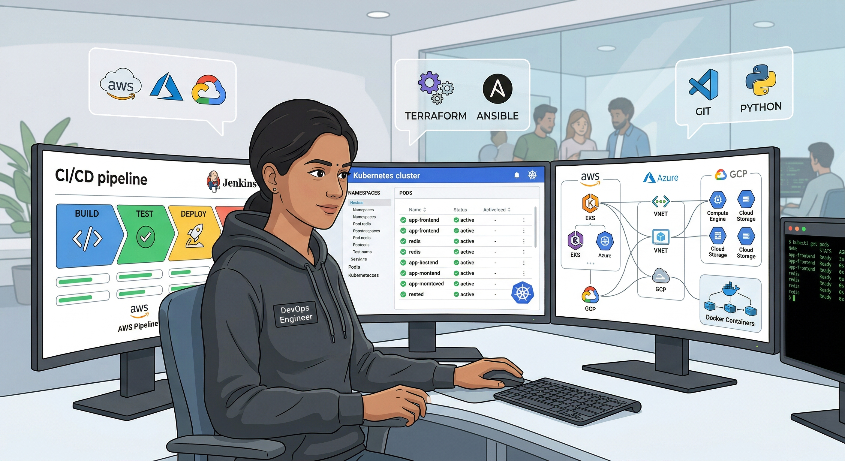 A Day in the Life of a DevOps Engineer - How You Actually Fit Into a Real Company